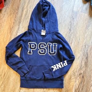 Victoria's Secret PINK PSU Penn State Navy Hoodie with Pink Size XS